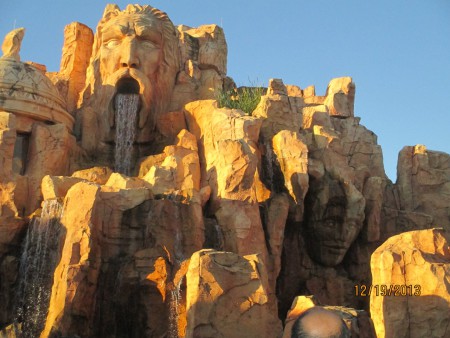 La montagne d'Atlantis